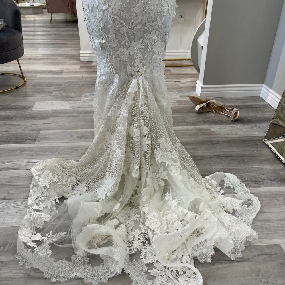 PRONOVIAS  WEDDING DRESS - Picture 7 of 11